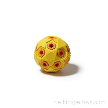 Langlebiger Gummi -Kau -Spielzeugballhundspielzeug spielen